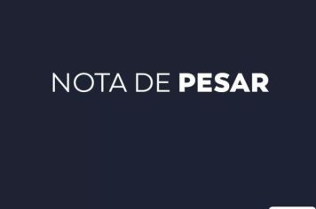 Nota de pesar 