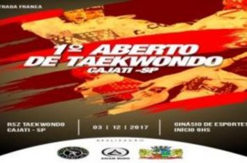 1º ABERTO DE TAEKWONDO DE CAJATI 2017