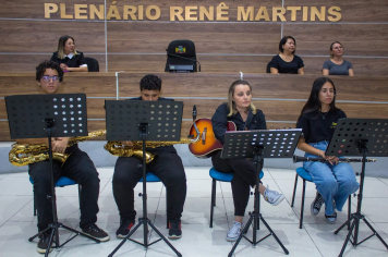 Banda BAMUC se apresenta na Primeira pré-conferência Municipal 