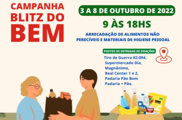 Blitz do Bem reúne Fundo Social de Solidariedade de Cajati e Tiro de Guerra 02-094 em apoio ao próximo