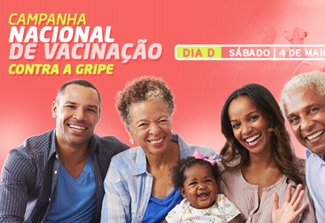 Sábado é o Dia D da vacinação contra a gripe