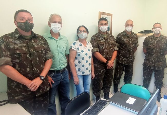 Recrutamento e Mobilização Especial de São Paulo realiza visita de orientação técnica na Junta de Serviço Militar de Cajati