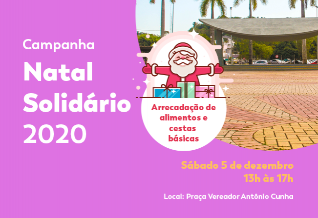 Fundo Social faz Campanha Natal Solidário 2020 neste sábado