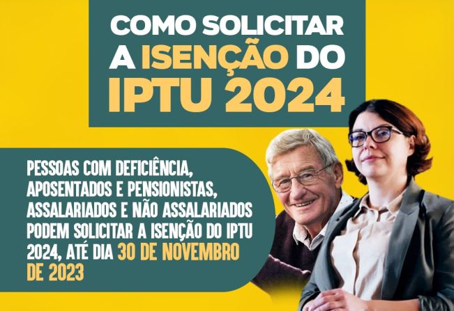 Como conseguir Isenção do IPTU de 2024