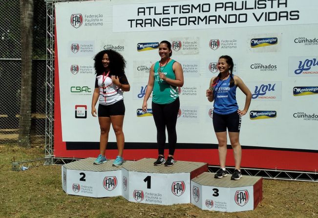 Atleta de Cajati é campeã da Copa Paulista de Lançamentos e arremessos 2022 em São Paulo