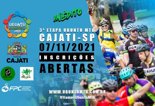 Ubuntu Moutain Bike realiza a 3ª Etapa do Circuito Morro Alegre em Cajati