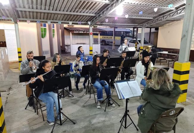 Banda Municipal participa da Festa do Padroeiro Santo Antônio