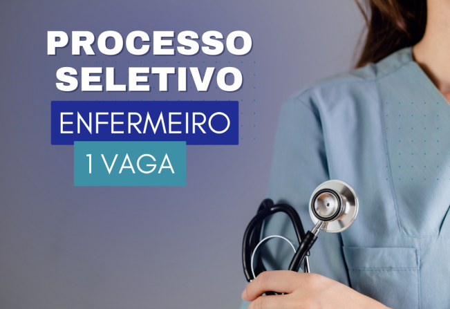 Cajati abre processo seletivo para contratação de Enfermeiro(a)
