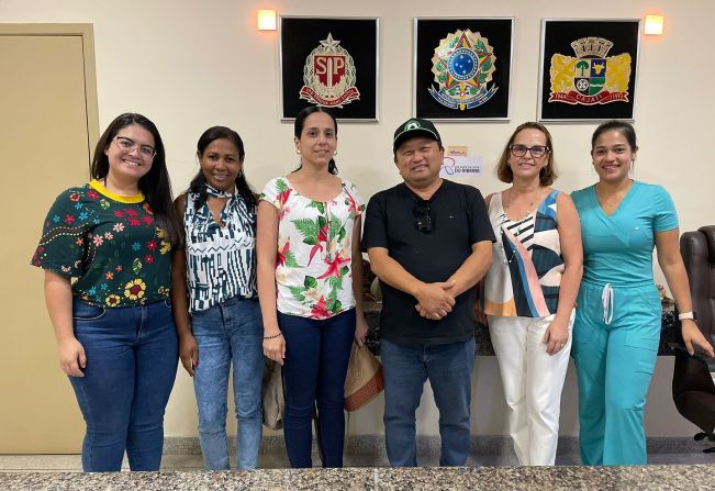 Secretaria de Saúde recebe três médicas do Programa Mais Médicos do Governo Federal. para ampliação do atendimento nas unidades do Parafuso, Capitão Braz e Vila Antunes