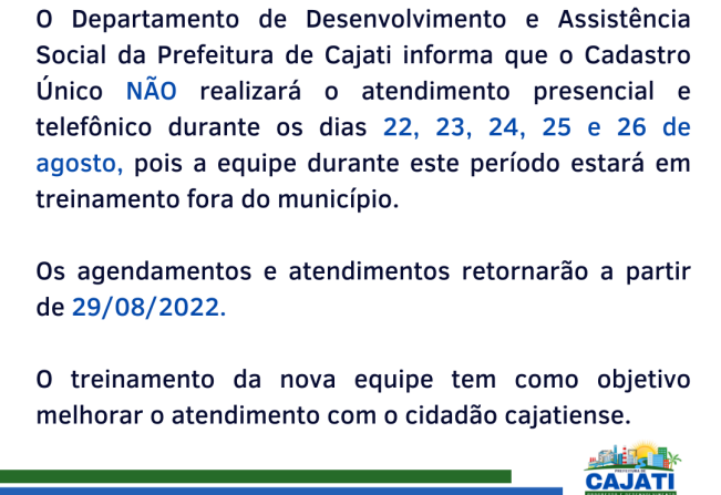 Comunicado Importante