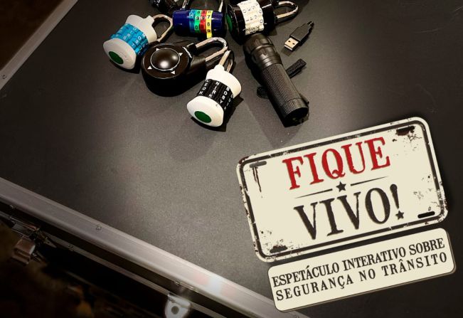 Cia Truks mescla linguagem teatral e jogos de escapada em seu novo espetáculo, Fique Vivo