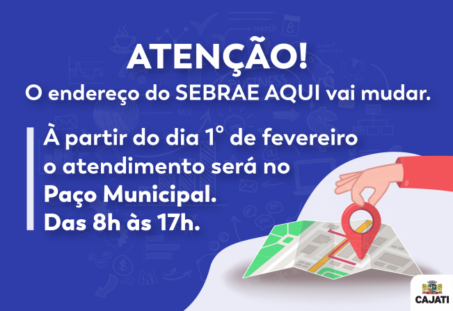   Sebrae Aqui vai mudar de endereço em fevereiro