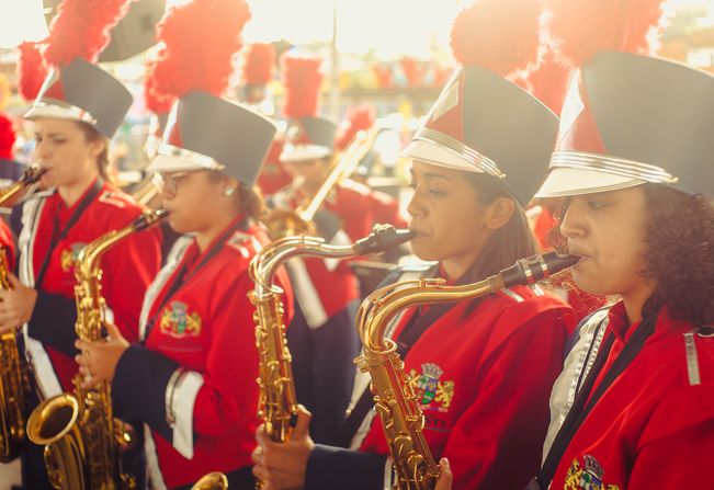 Banda Municipal recebe novos uniformes