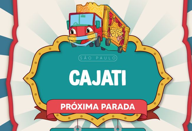 Teatro a Bordo estaciona em Cajati neste final de semana